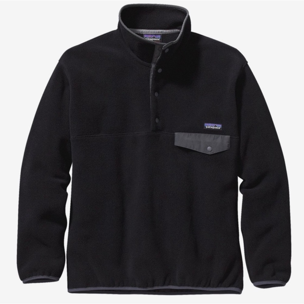 Patagonia Heavyweight Synchilla Black Pullover